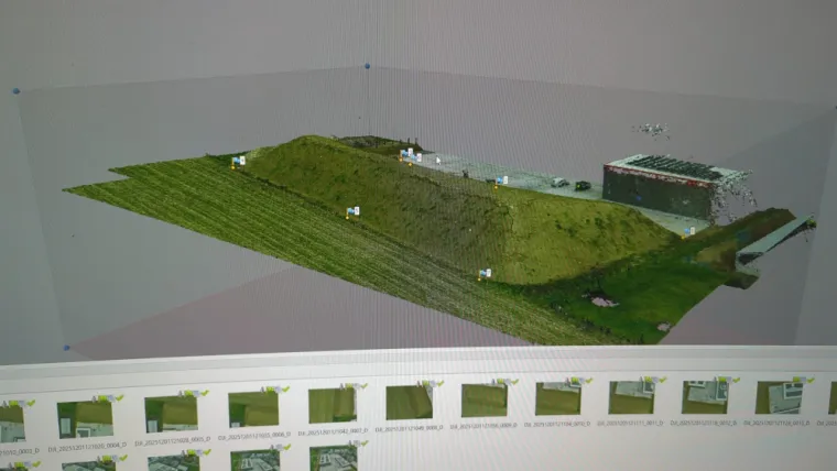 Cubage de déblais/remblais par drone pour une entreprise du BTP à Steenvoorde (59), Arques, ASGARD