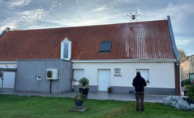 Traitement de toiture et pignon sur la commune de Racquinghem (62), Arques, ASGARD