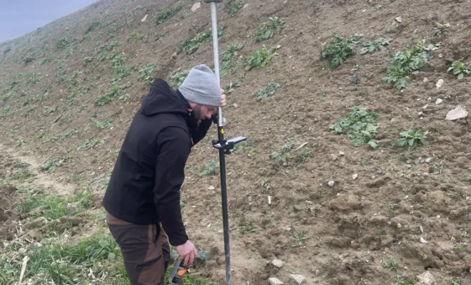 Cubage de déblais/remblais par drone pour une entreprise du BTP à Steenvoorde (59), Arques, ASGARD